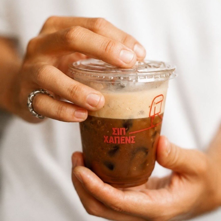 Iced coffee from IL CAPO